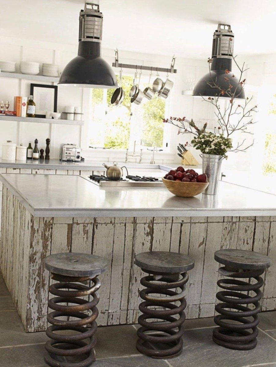 Creative ways to decorate your house with things you find in a junk yard!.