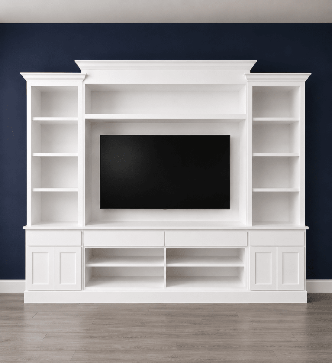 Why a custom entertainment center is the perfect addition to your living room!