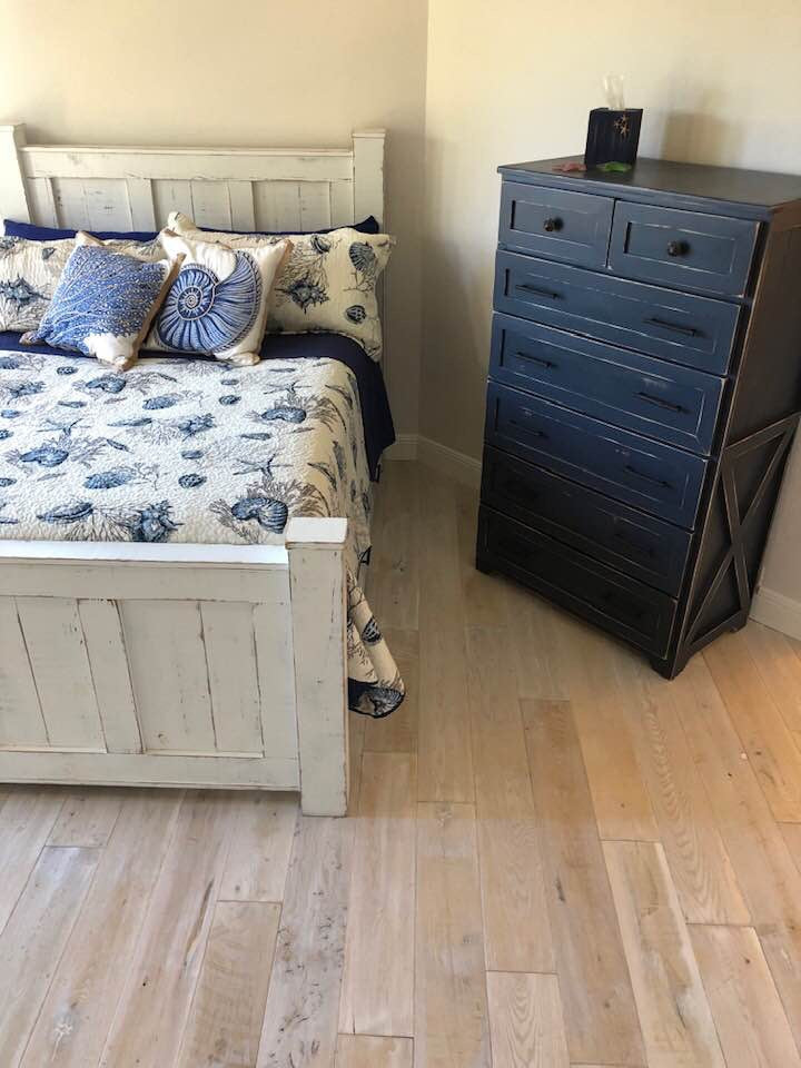 New Jersey Tall Dresser – Handmade Solid Wood Chest of Drawers – Vertical Farmhouse Dresser