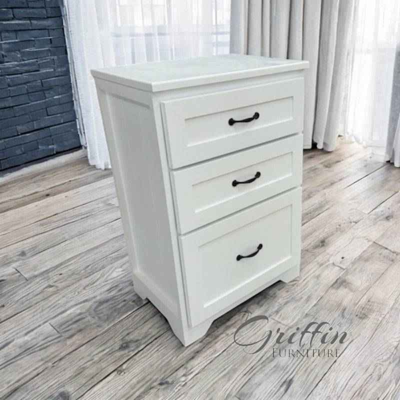 Livermore Nightstand Set | Handcrafted Wood Bedside Tables with Storage | Set of 2