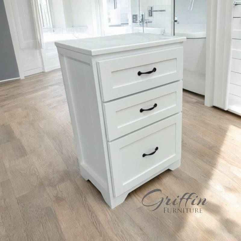 Livermore Nightstand Set | Handcrafted Wood Bedside Tables with Storage | Set of 2