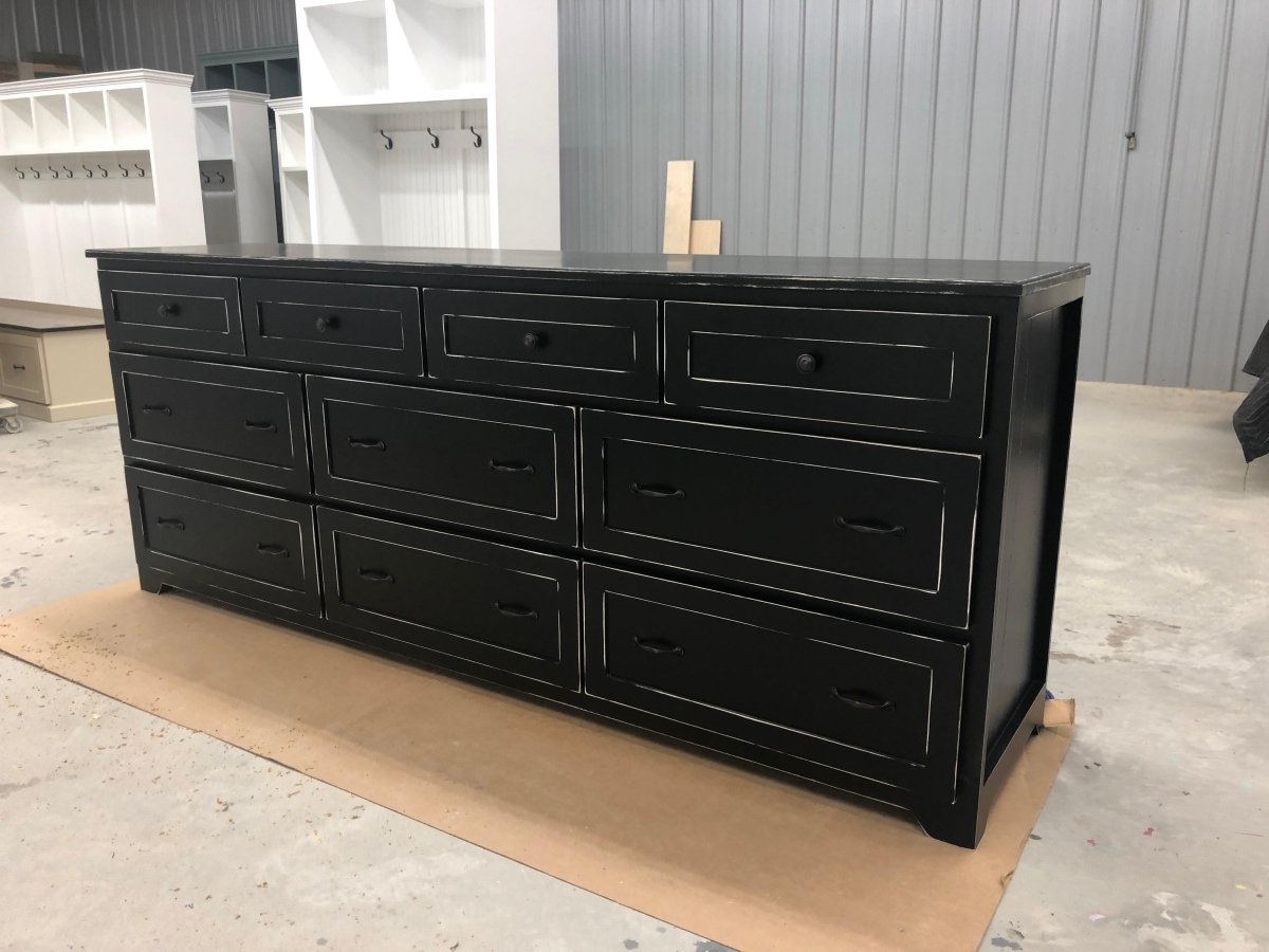 Los Angeles Oversized Wood Dresser – Modern Farmhouse Style with Spacious Storage | Handmade Custom Dresser USA