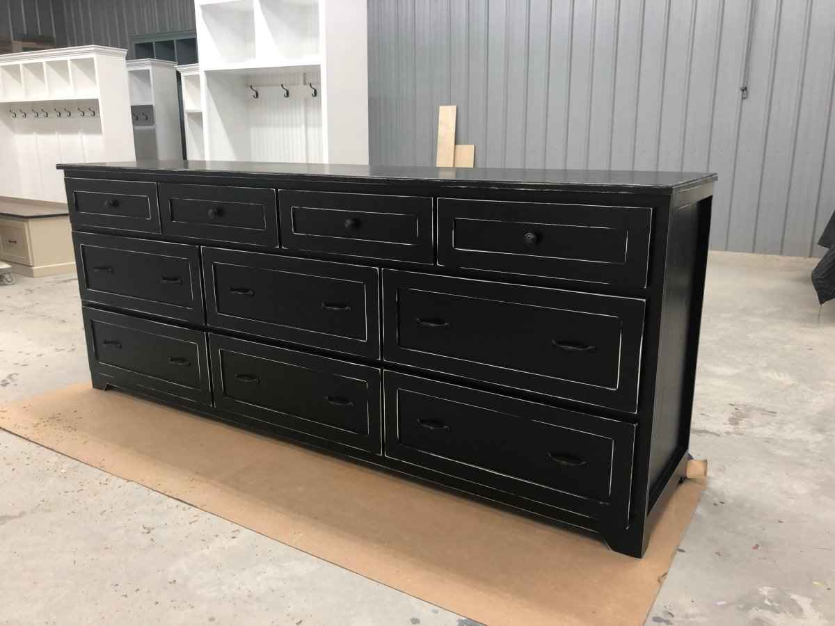 Los Angeles Oversized Wood Dresser – Modern Farmhouse Style with Spacious Storage | Handmade Custom Dresser USA