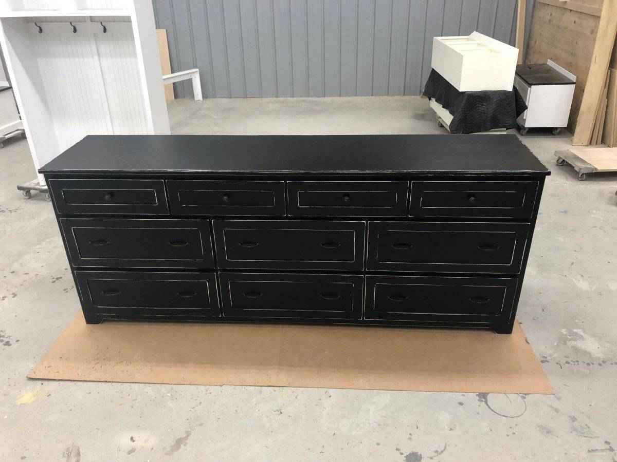 Los Angeles Oversized Wood Dresser – Modern Farmhouse Style with Spacious Storage | Handmade Custom Dresser USA