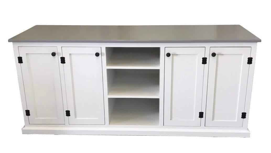 Naples wood Tv stand entertainment center media console