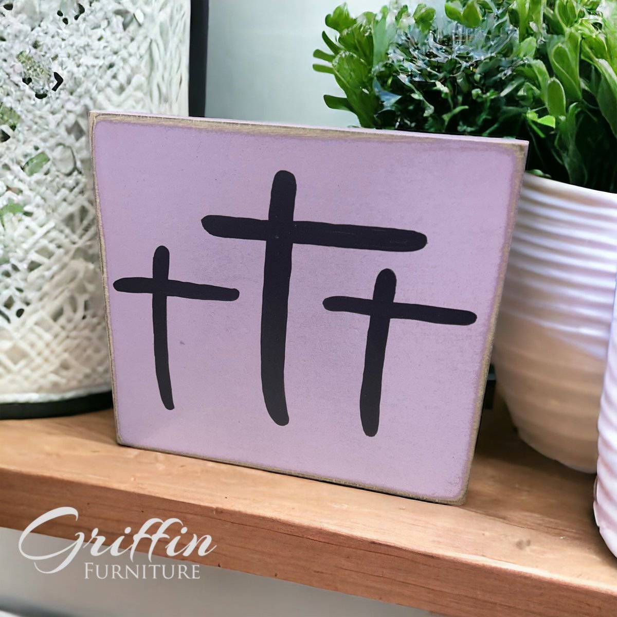 Rustic Wood Shelf Sign – Handmade Home Decor for Kitchen, Living Room, or Entryway | Farmhouse Style Wall Art