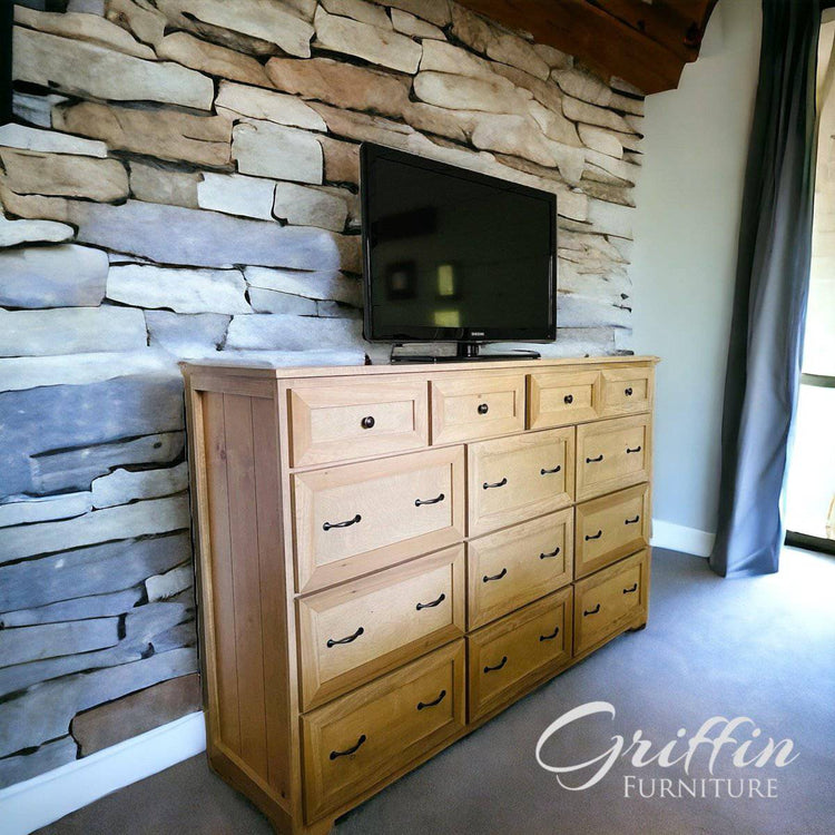 MARIETTA wood oversized dresser - Griffin Furniture