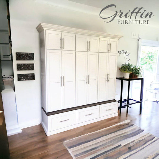 MICHIGAN mudroom locker entryway bench - Griffin Furniture