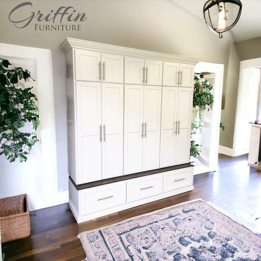 MICHIGAN mudroom locker entryway bench - Griffin Furniture