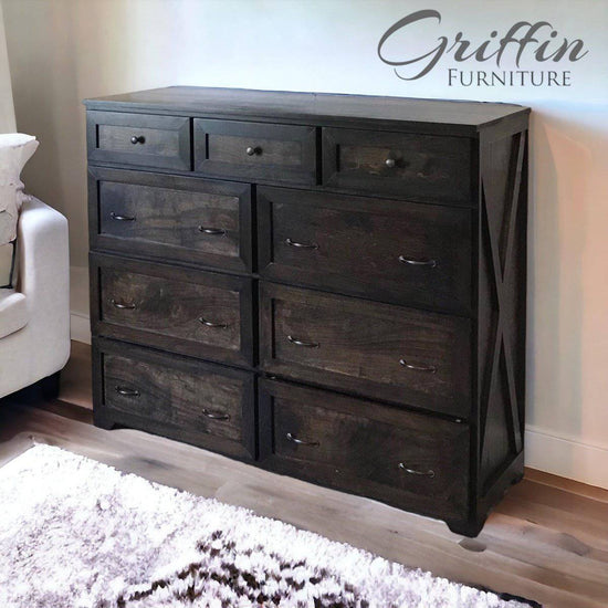 SAINT LOUIS solid wood dresser with drawers - Griffin Furniture