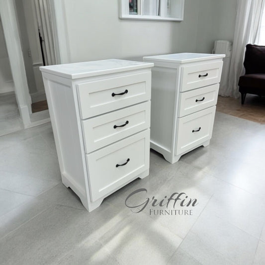 LIVERMORE bedside table set with drawers - Griffin Furniture