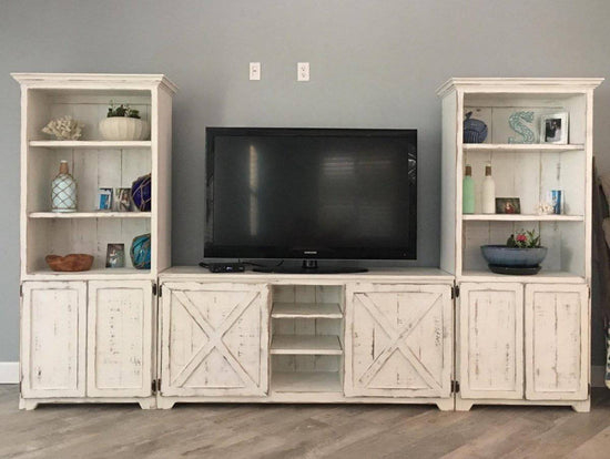 Bradenton Farmhouse Entertainment Center |TV Stand | Media Console | Living Room Furniture