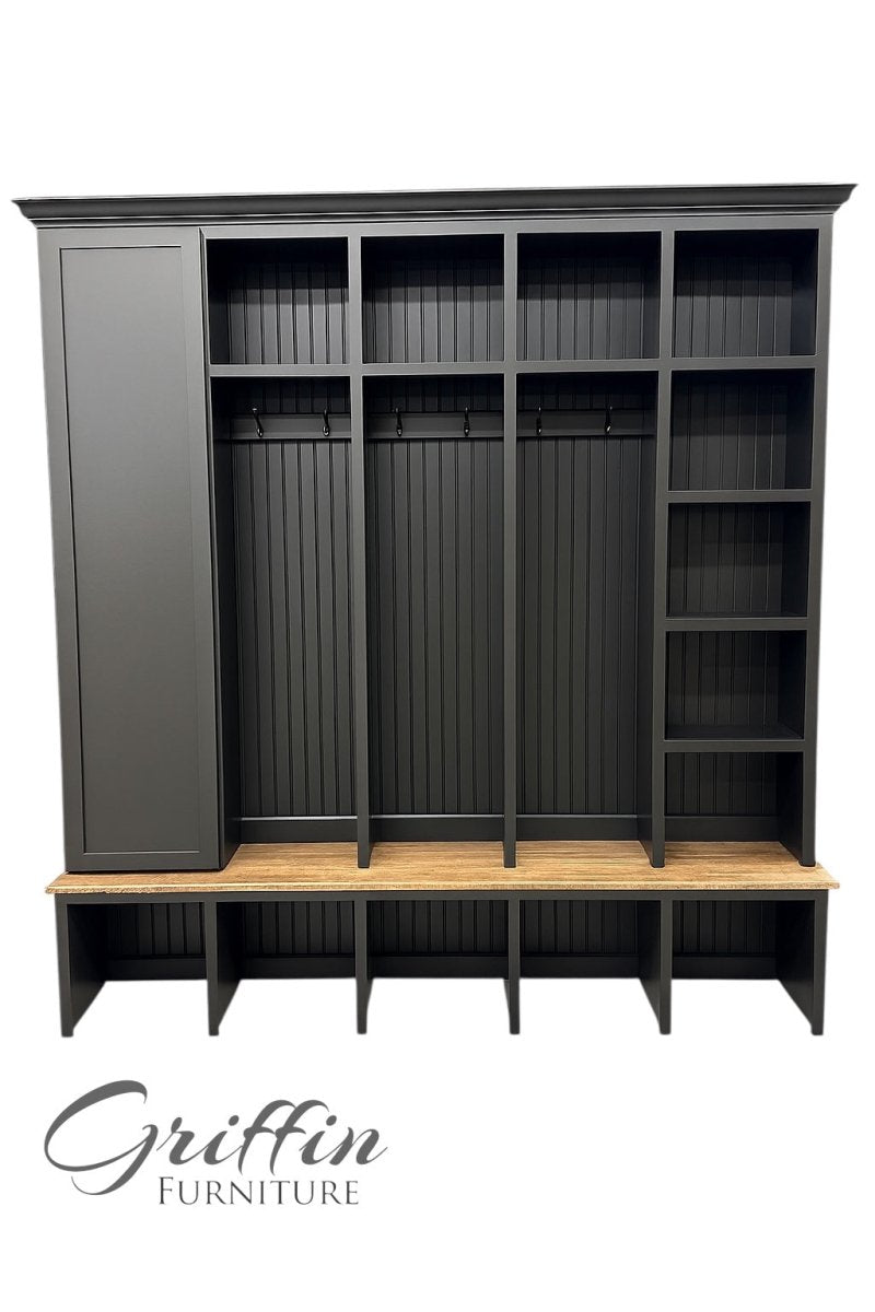 黒木周　Touch-128 IDEE Colorado Mudroom Locker Bench with Hall Tree | Custom Entryway