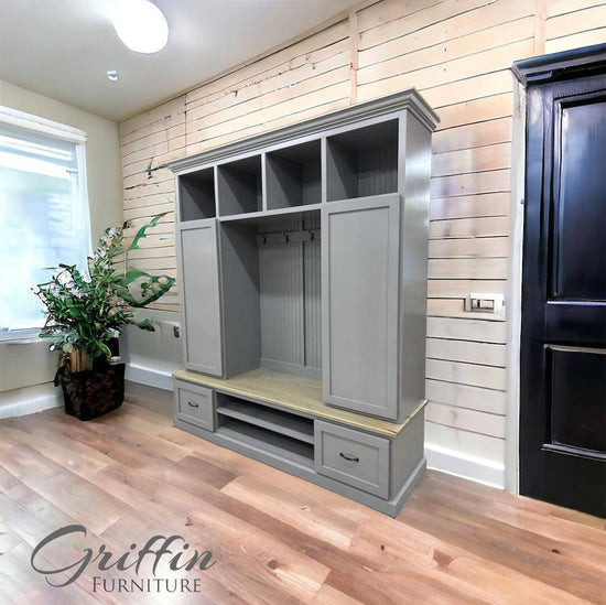Florida Ultimate Entryway Storage Bench | Mudroom Locker | Hall Tree
