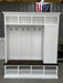 FORT MYERS 4 section hall tree with bench and shoe storage - Griffin Furniture