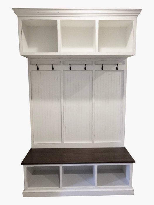 THE LONG ISLAND 3 section shoe storage bench | Griffin Furniture