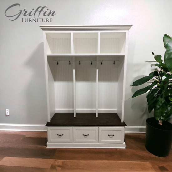 MERRICK entryway locker hall tree drawers mudroom furniture - Griffin Furniture