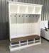 THE MORAGA 4 section storage bench | Griffin Furniture