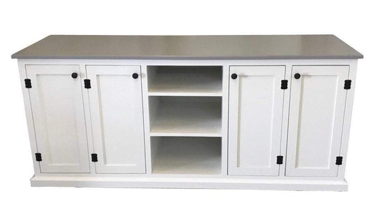 NAPLES wood Tv stand entertainment center media console