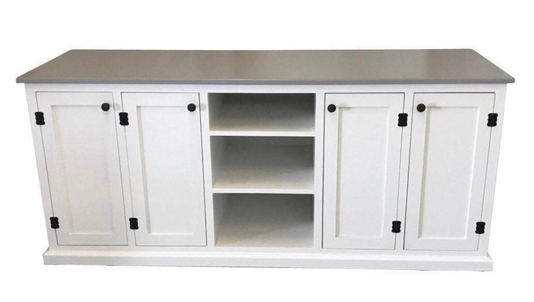 NAPLES wood Tv stand entertainment center media console