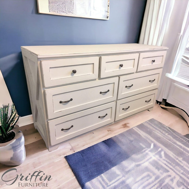 ODUM wood dresser drawers bedroom storage furniture