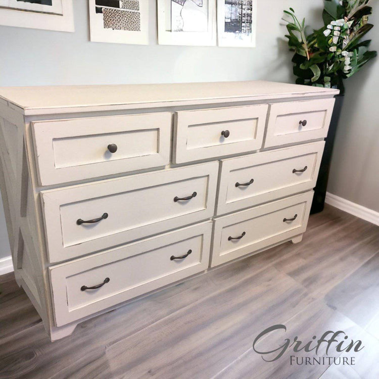 ODUM wood dresser drawers bedroom storage furniture