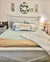 OHIO barn door style wood bed frame king size queen size