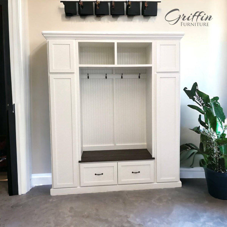 OKLAHOMA hall tree mudroom locker storage unit