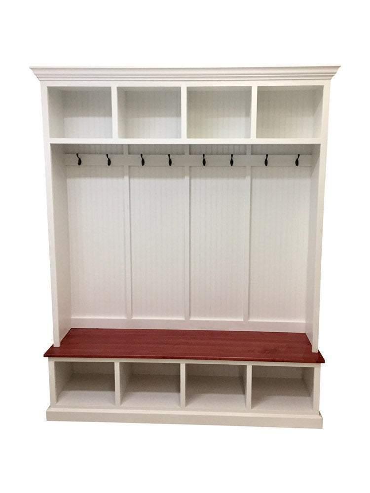 PENNSYLVANIA 4 section bench with storage