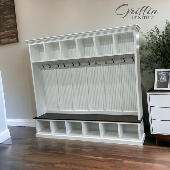 PENNSYLVANIA 6 section bench with storage - Griffin Furniture