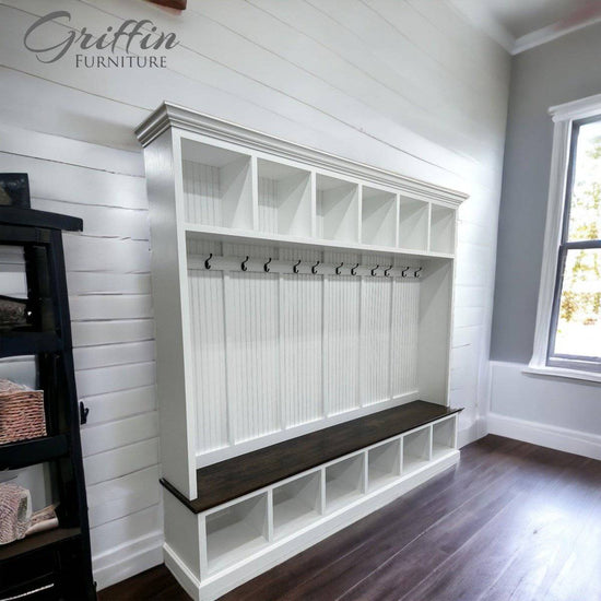 PENNSYLVANIA 6 section bench with storage - Griffin Furniture