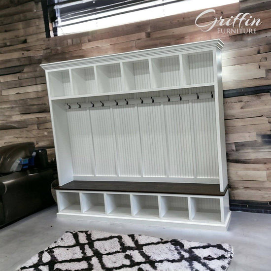 PENNSYLVANIA 6 section bench with storage - Griffin Furniture