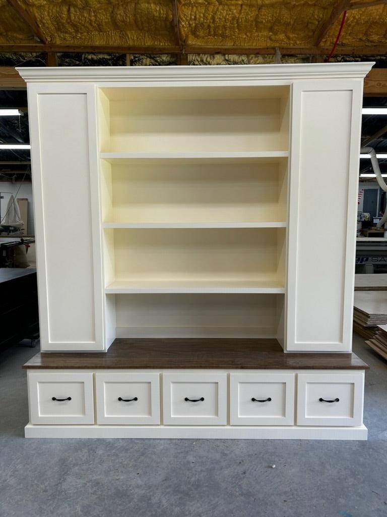 Philadelphia Mudroom Locker Hall Tree Bench – Custom Entryway Storage with Hooks, Cubbies & Seating | Griffin Furniture USA