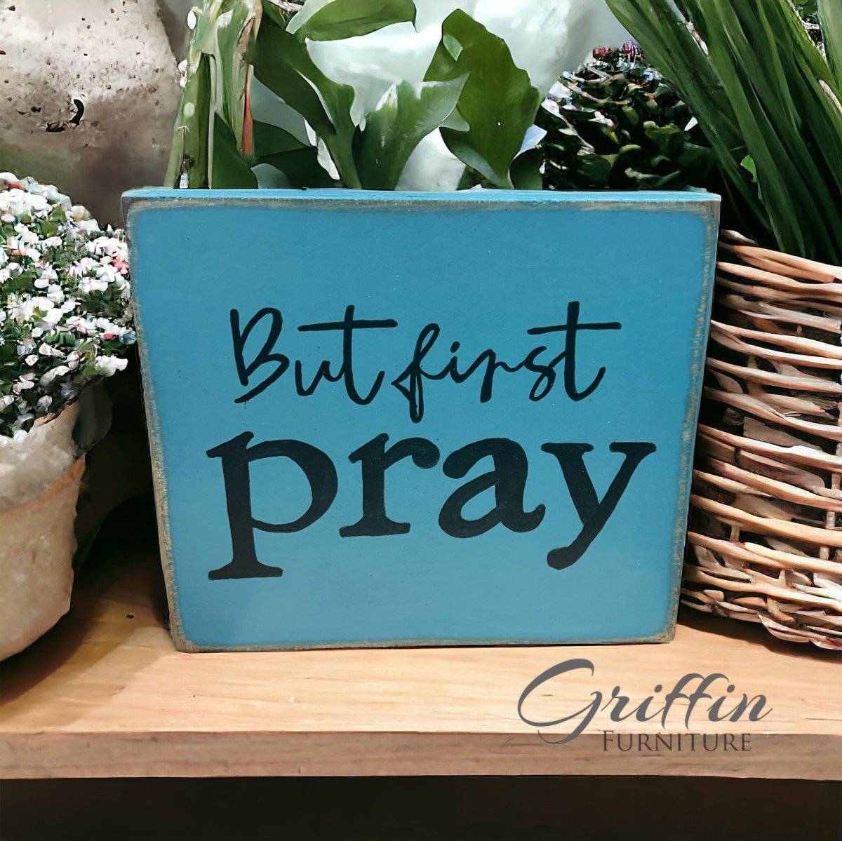 Rustic Wood Shelf Sign – Handmade Home Decor for Kitchen, Living Room, or Entryway | Farmhouse Style Wall Art