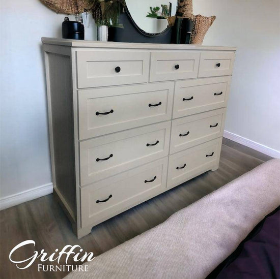 SAINT LOUIS solid wood dresser with drawers - Griffin Furniture