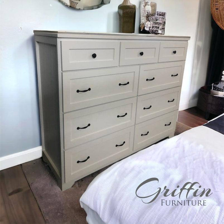 SAINT LOUIS solid wood dresser with drawers