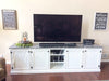 NAPLES wood Tv stand with storage - Griffin Furniture