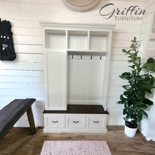 OREGON entryway bench organizer - Griffin Furniture